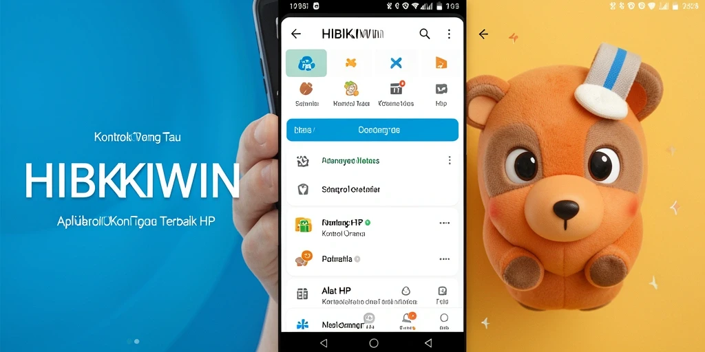 Antarmuka HIBIKIWIN menampilkan pengaturan kontrol orang tua yang intuitif.