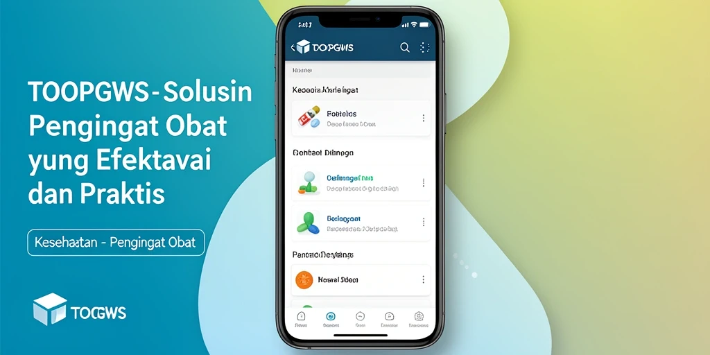 Antarmuka aplikasi TOOPGWS yang user-friendly dan informatif.