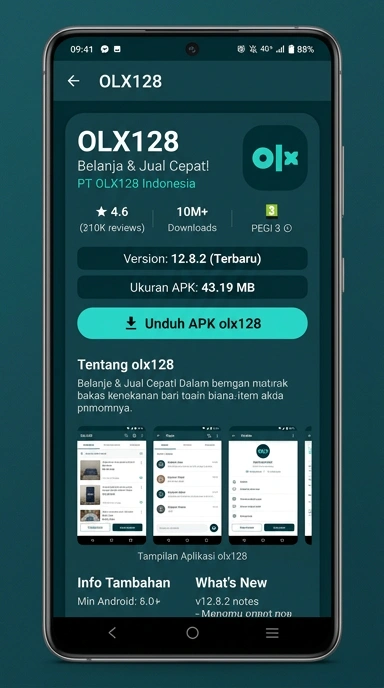 Unduh APK olx128 untuk Pengguna Android di Indonesia