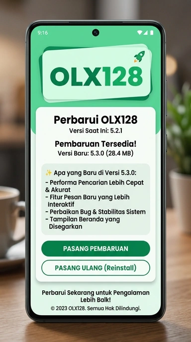 Riwayat Versi Olx128 untuk Pengguna Android